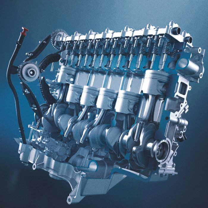 6 cylindres en ligne : élégant et intemporel