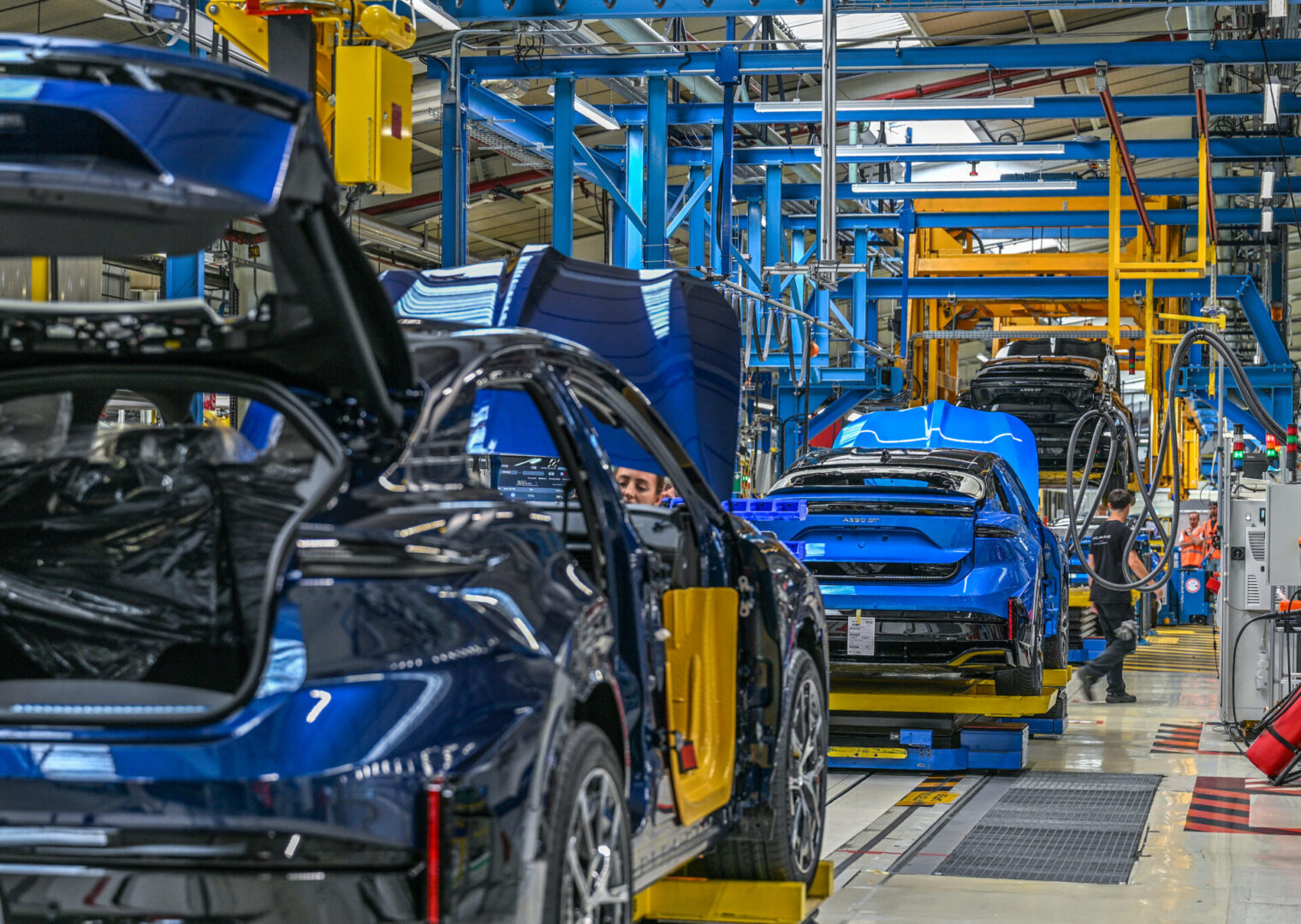 Alpine, l&rsquo;usine dont la ligne d&rsquo;assemblage n&rsquo;a qu&rsquo;un seul robot